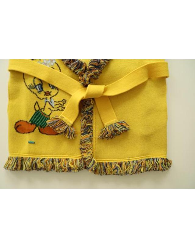 알라누이 [해외직구] 26FW 알라누이 스웨터 LWHB064E26KNI022 1840 YELLOW MULTICOLOR 착용컷