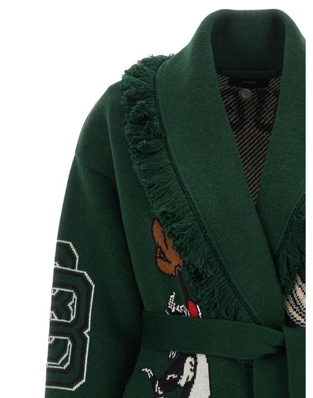 알라누이 [해외직구] 알라누이 가디건 LDLWHB064E26KNI02357045704 GREEN 착용컷
