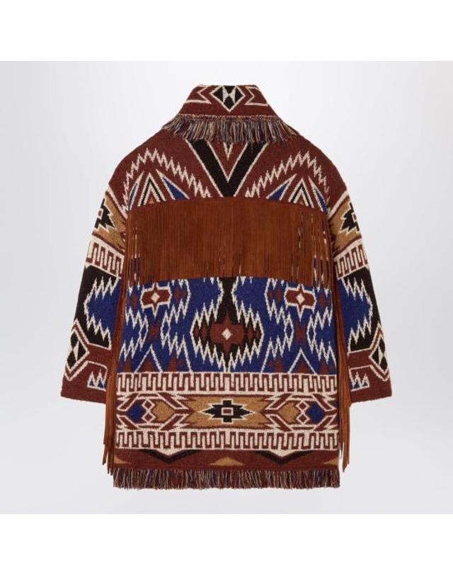 알라누이 [해외직구] 26FW 알라누이 자켓 LWHB064E26KNI016 4584 MULTICOLOR 착용컷