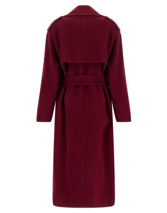 알베르타페레티 [해외직구] 26FW 알베르타 페레티 코트 AL337437BM BURGUNDY 착용컷