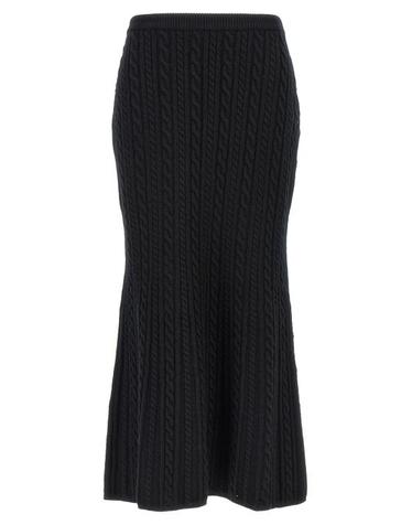 [해외직구] 24FW 알레산드라리치 롱 스커트 AL292108BM BLACK