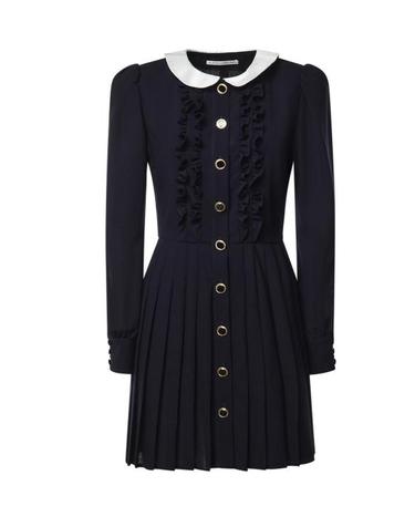 [해외직구] 26FW 알레산드라리치 숏 원피스 FABX4421F4843 1844 DARK BLUE