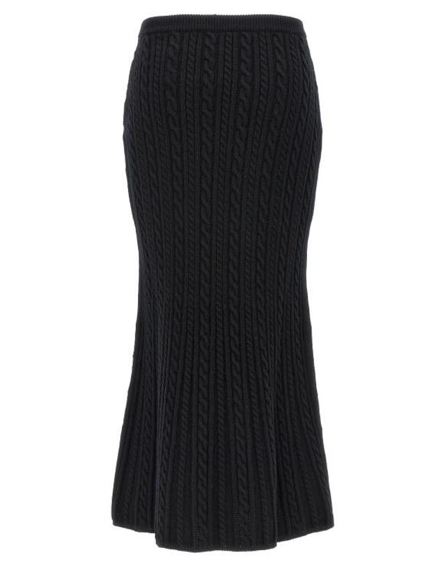 알레산드라리치 [해외직구] 24FW 알레산드라리치 롱 스커트 AL292108BM BLACK 착용컷