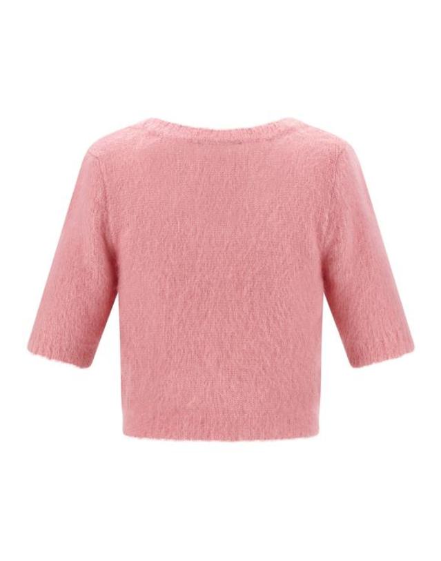 알레산드라리치 [해외직구] 25FW 알레산드라리치 가디건 AL316460BM PINK 착용컷