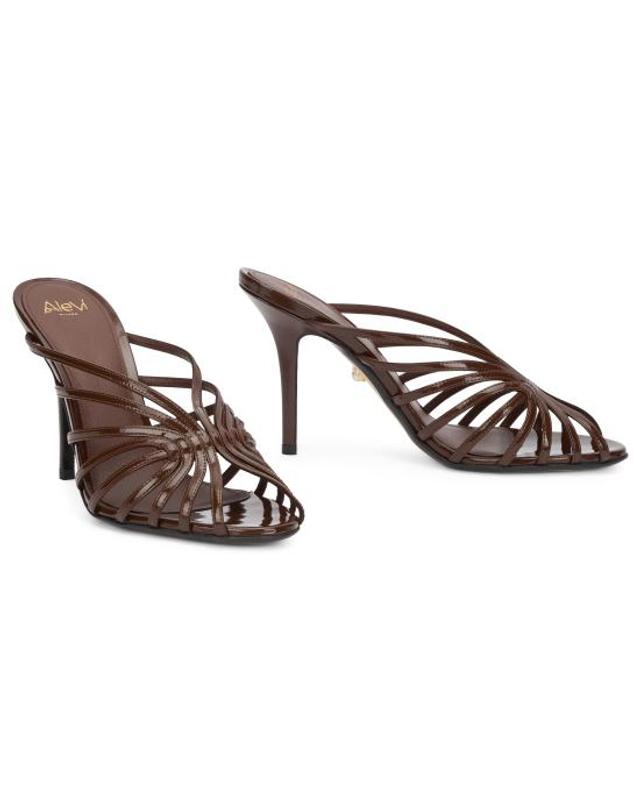 알레비 [해외직구] 26SS 알레비 뮬 슬리퍼 L26SE0011261X29CACAO brown 착용컷