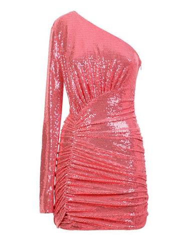 [해외직구] 22FW 알렉산드레 보티에 숏 원피스 223DR1616 1703 EMBER GLOW Pink