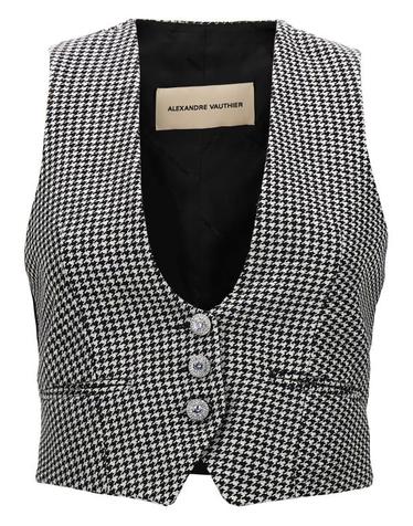 [해외직구] 23FW 알렉산드레 보티에 베스트 234JA1151BLACKWHITE White Black