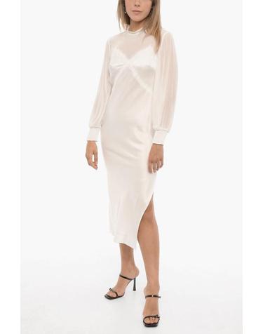 [해외직구] 올세인츠 롱 원피스 BAILEY WD035Y OFF WHITE