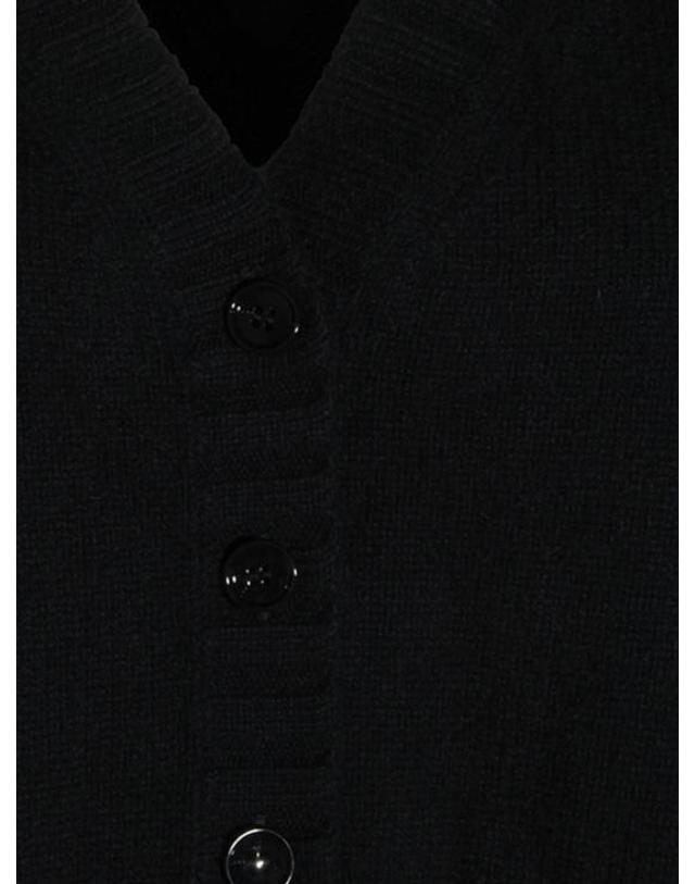 얼루드 [해외직구] 26FW 얼루드 가디건 26511200 90 Black 착용컷