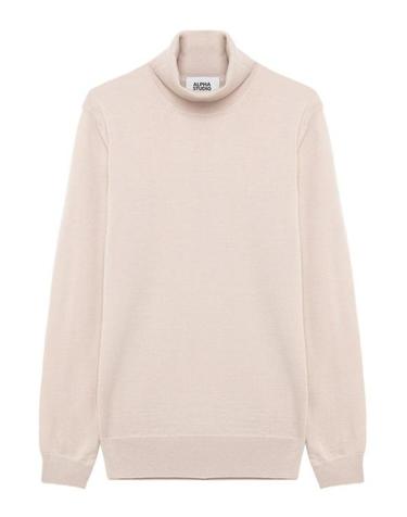 [해외직구] 26FW 알파스튜디오 스웨터 AU7022G1019 BEIGE