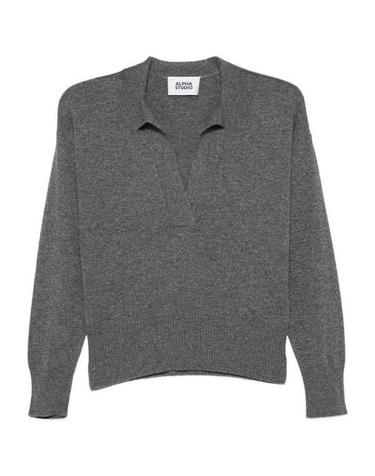 [해외직구] 26FW 알파스튜디오 폴로 티셔츠 AD8291B2205 GREY