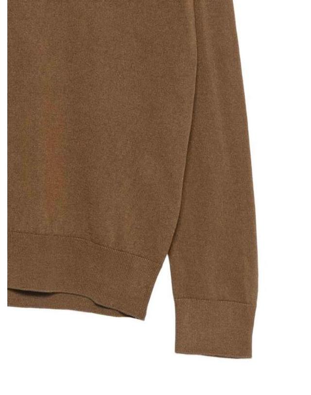 알파 스튜디오 [해외직구] 26FW 알파스튜디오 스웨터 FE6850C3112 BROWN 착용컷