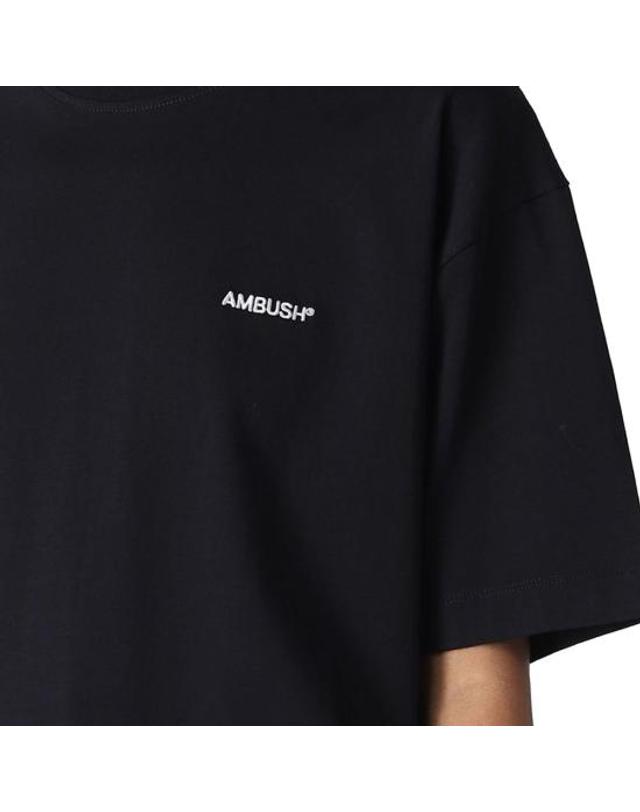 앰부시 [해외직구] 엠부시 폴로 티셔츠 AM 8990158029012 BLACK 착용컷