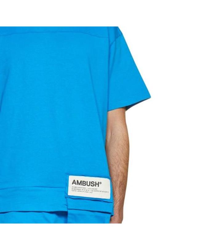 앰부시 [해외직구] 엠부시 탑 AM 8990158160084 BLUE 착용컷