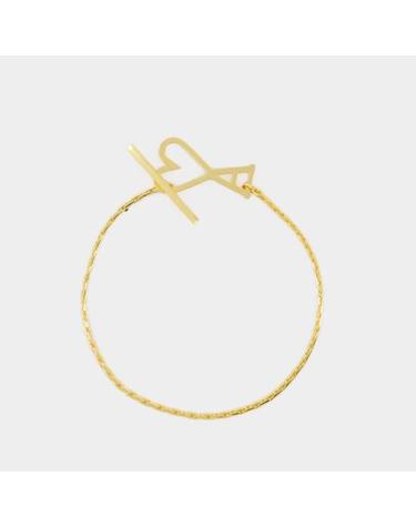 [해외직구] 24FW 아미 드 꾀흐 하트 로고 브레이슬릿 UJW917361902 GOLD