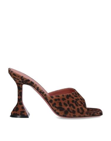 [해외직구] 26FW 아미 샌들 15S365749LUPLEOPARDPRINTEDSUEDE Brown