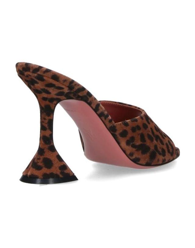 아미 [해외직구] 26FW 아미 샌들 15S365749LUPLEOPARDPRINTEDSUEDE Brown 착용컷