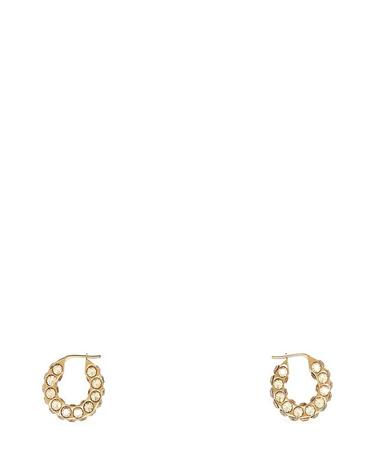[해외직구] 24SS 아미나 무아디 이어링 JAHHOOPSMALL GOLHONCRYGOL GOLD