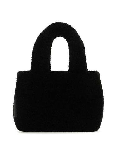 [해외직구] 23FW 아미나 무아디 토트백 AMINIGIULYSHEARLING BLASILHA BLACK