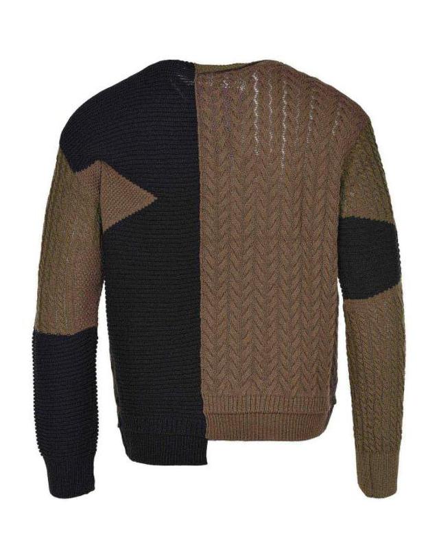 앤더슨벨 [해외직구] 25FW 앤더슨벨 스웨터 ATB1330MMULTICOLOR MULTICOLOUR 착용컷