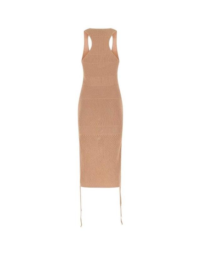 안드레아 아다모 [해외직구] 22SS 안드레아 아다모 원피스 ADSS22DR05031476 0476 BEIGE 착용컷