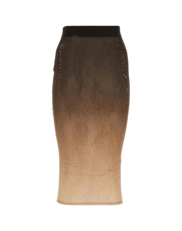 안드레아 아다모 [해외직구] 24SS 안드레아 아다모 스커트 ADPS24SK03016178 2178 BEIGE 착용컷