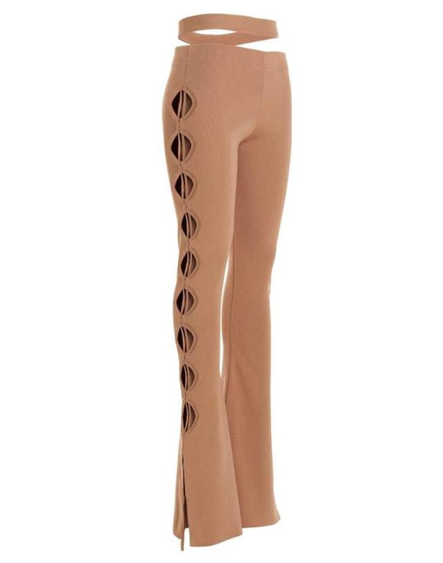 안드레아 아다모 [해외직구] 안드레아 아다모 팬츠 LDADFW22PA08770476002 TAN 착용컷