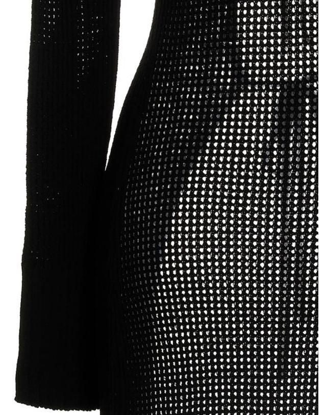 안드레아 아다모 [해외직구] 안드레아 아다모 가디건 LDADPS23CA029472680473 BLACK 착용컷