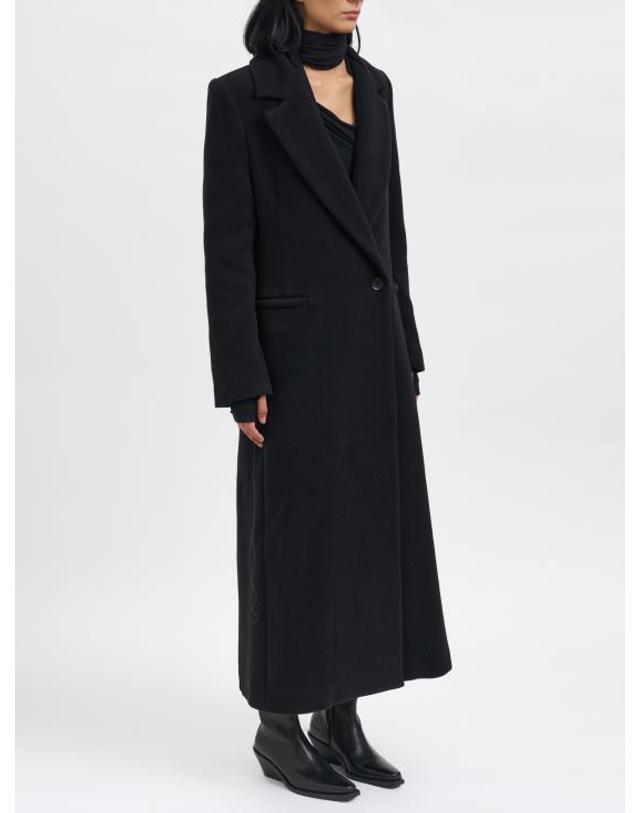 안드레아 야콥 [해외직구] 25FW 안드레아 야코브 코트 M25WLOF02WOOLCASHMEREBLACK 착용컷