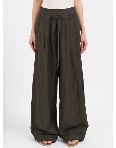 [해외직구] 26SS 안드레아 야코브 트레이닝 조거 팬츠 N26WSFT75COTTONLINEN01 BROWN