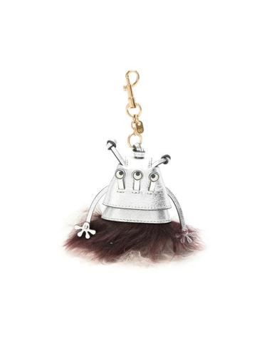 [해외직구] 26FW 안야힌드마치 키링 209281 AW260197 SILVE SILVER BROWN
