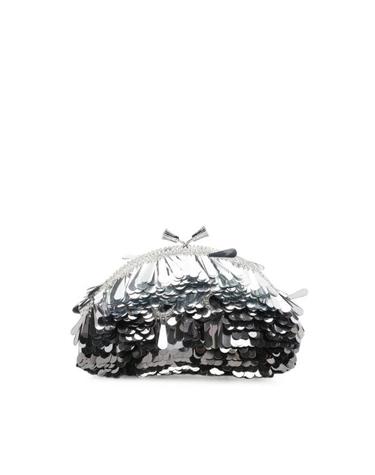 [해외직구] 26FW 안야힌드마치 클러치 파우치 208888 AW260175 SILVE BLACK