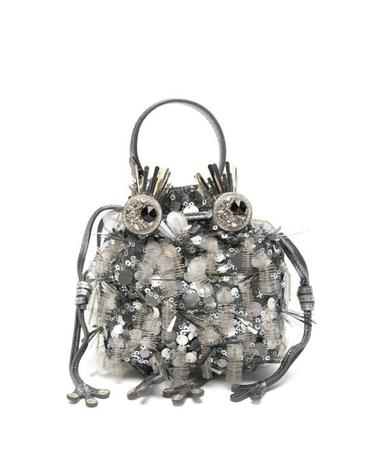 [해외직구] 26FW 안야힌드마치 토트백 208628 AW260164 ANTHR SILVER