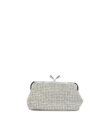 [해외직구] 26FW 안야힌드마치 클러치 파우치 209175 AW260189 SILVE SILVER