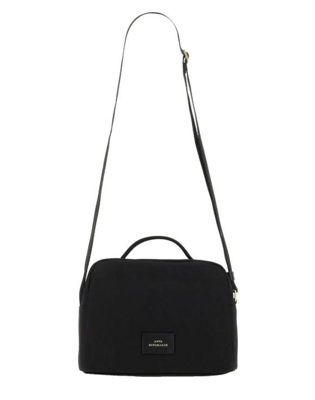 안야 힌드마치 [해외직구] 26FW 안야힌드마치 숄더백 193542 BLACK 착용컷