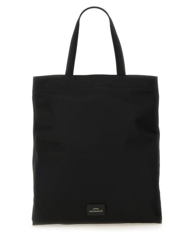안야 힌드마치 [해외직구] 26FW 안야힌드마치 숄더백 193580 BLACK 착용컷