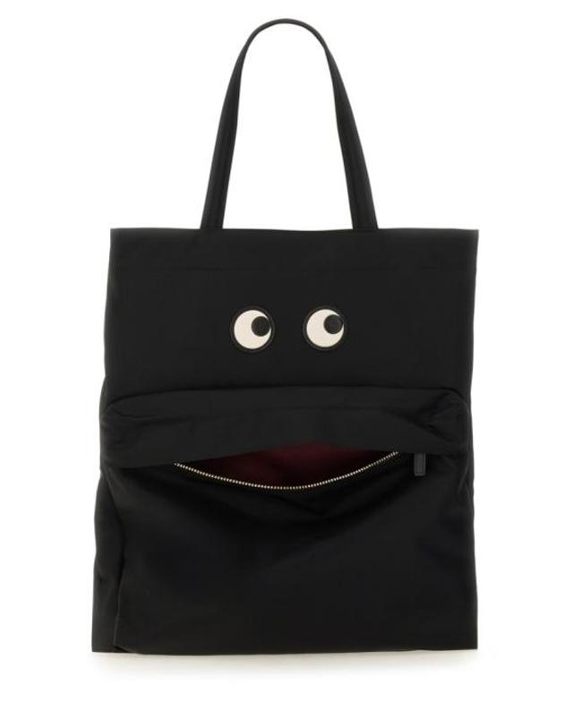 안야 힌드마치 [해외직구] 26FW 안야힌드마치 토트백 193580 BLACK 착용컷