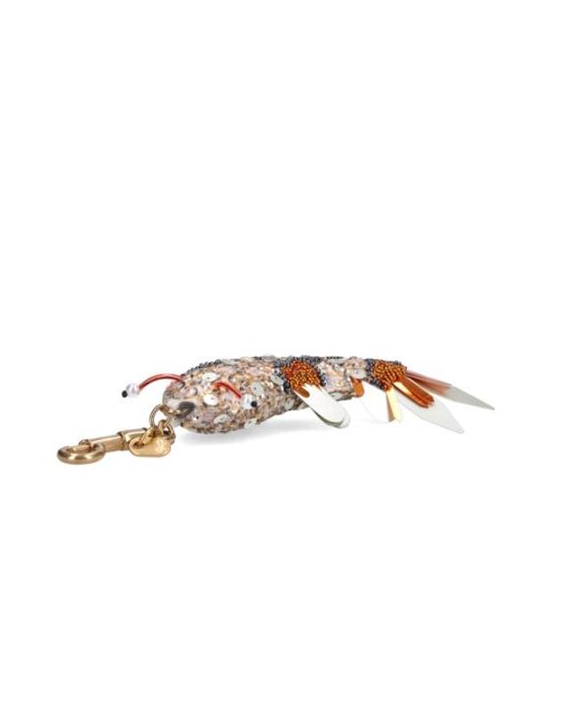 안야 힌드마치 [해외직구] 26FW 안야힌드마치 키링 208567SILVER Multicolor 착용컷
