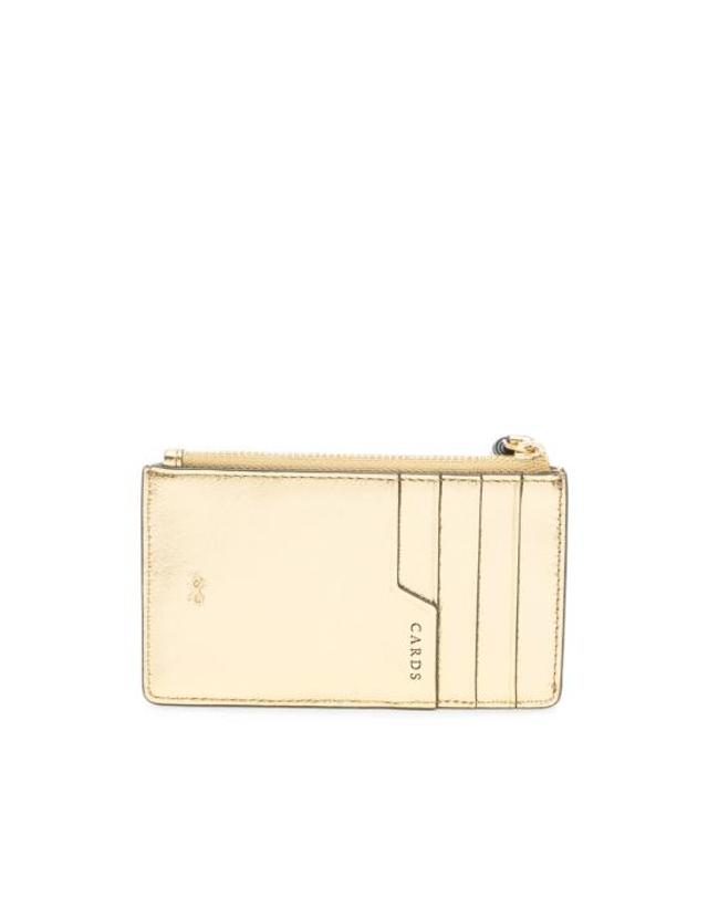 안야 힌드마치 [해외직구] 26FW 안야힌드마치 지갑 208239 AW260125 GOLD RED GOLD 착용컷