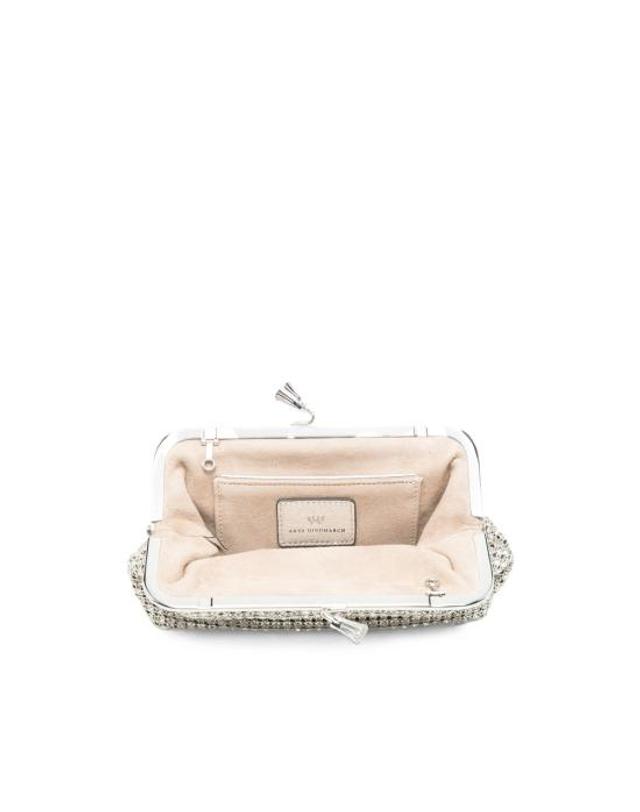 안야 힌드마치 [해외직구] 26FW 안야힌드마치 클러치 파우치 209175 AW260189 SILVE SILVER 착용컷