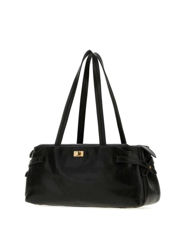 안야 힌드마치 [해외직구] 26FW 안야힌드마치 숄더백 5050925209342 OBSIDIAN BLACK 착용컷