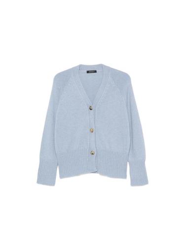 [해외직구] 26FW 아라고나 가디건 D3437TF 191 BLUE