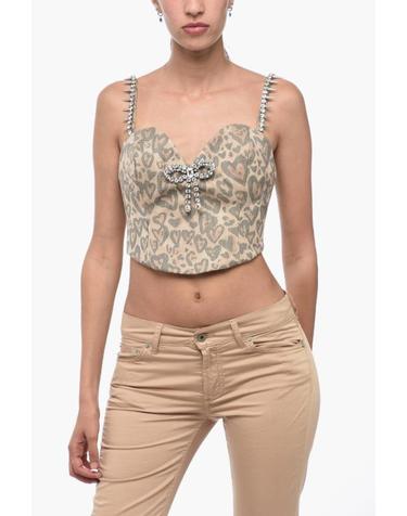 [해외직구] 아레아 민소매 티셔츠 2203T08151 Brown