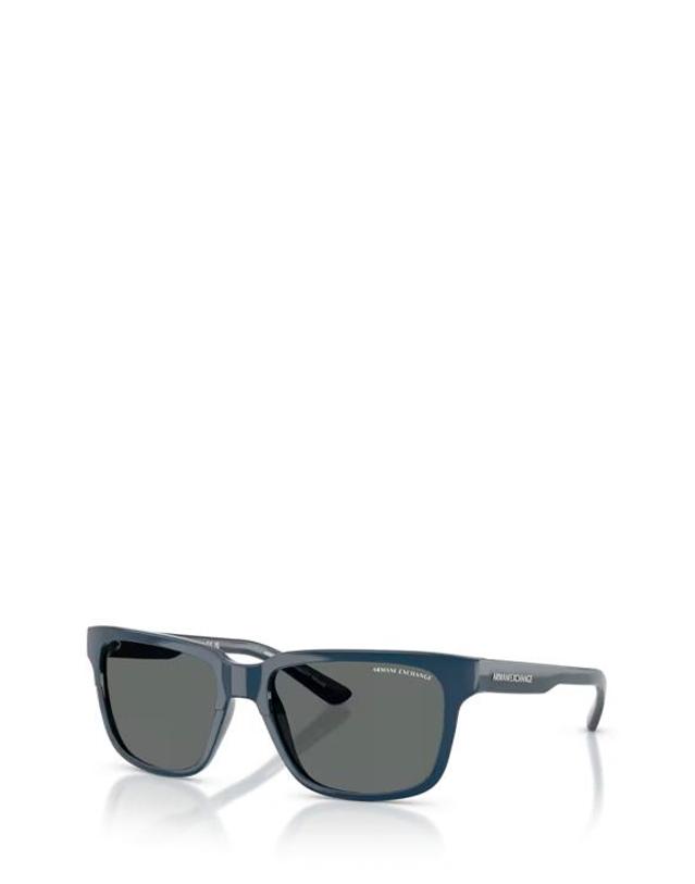 아르마니 [해외직구] 26FW 알마니 선글라스 AX4026S 840087 SHINY NAVY BLUE 착용컷