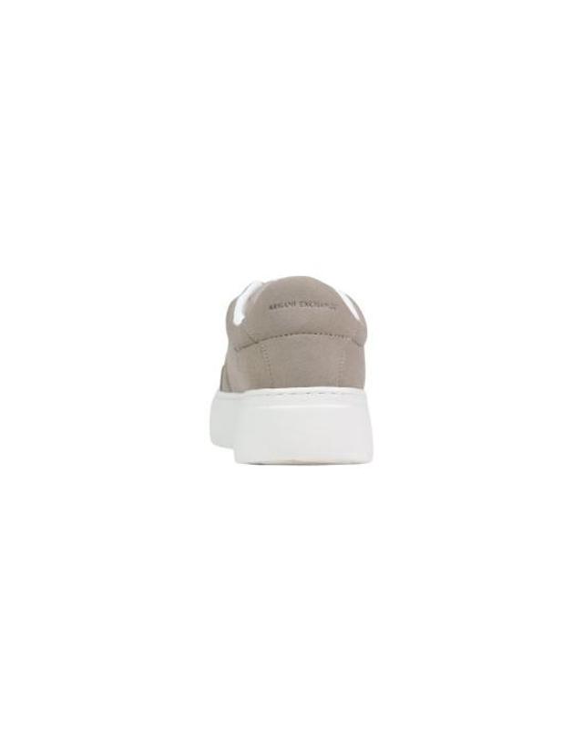 아르마니 [해외직구] 26SS 알마니 스니커즈 AR18707500140RO BROWN 착용컷