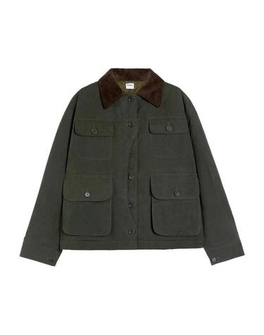 [해외직구] 25FW 아스페시 미디 스커트 1241E55017 Dark Green
