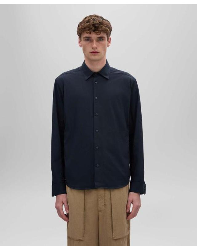 아스페시 [해외직구] 25SS 아스페시 긴팔 셔츠 ACE17P0761098 NAVY 착용컷