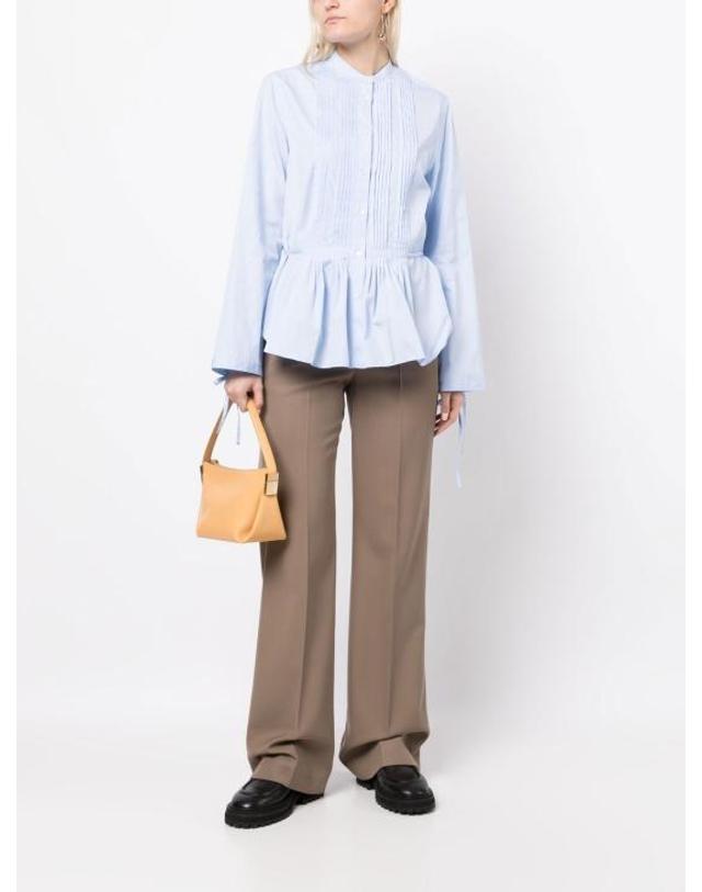 아스페시 [해외직구] 26SS 아스페시 블라우스 S6 G 5446C11807126 LIGHT BLUE 착용컷