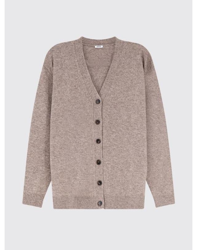아스페시 [해외직구] 26FW 아스페시 가디건 32523831 01075 Grey 착용컷