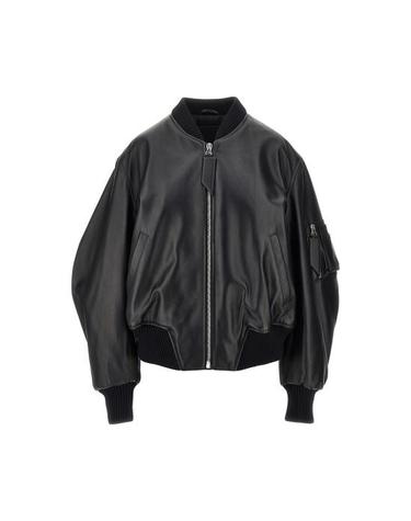 [해외직구] 26FW 디 아티코 가죽 자켓 261WCB00004LBT128AA Black